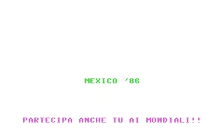 Image n° 4 - screenshots  : Mexico '86