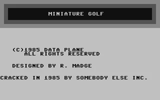 Image n° 2 - screenshots  : Miniature Golf