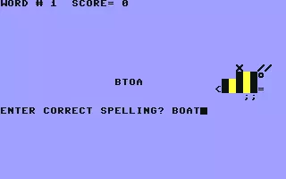 Image n° 9 - screenshots  : Spelling Bee