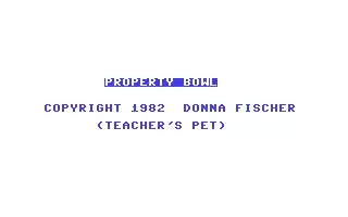 Image n° 2 - screenshots  : Teacher's Pet - Property Bowl