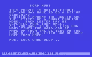 Image n° 2 - screenshots  : Word Hunt