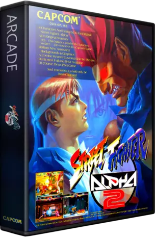 jeu Street Fighter Zero 2 (Oceania 960229)