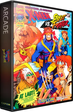 jeu X-Men Vs. Street Fighter (Euro 961004)