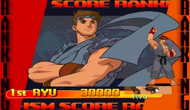 Image n° 1 - scores : Street Fighter Alpha 3 (USA 980904)