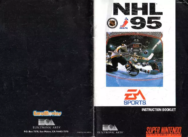 manual for NHL Hockey '95