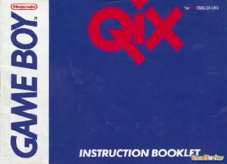 manual for Qix (Hi-score patch)