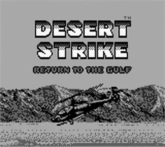 Image n° 6 - titles : Desert Strike - Return to the Gulf