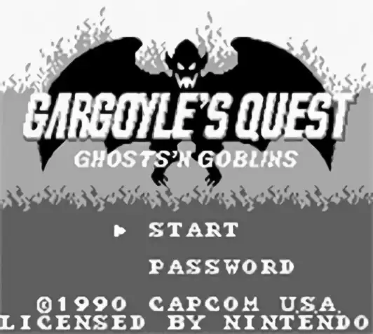 Image n° 6 - titles : Gargoyle's Quest - Ghosts'n Goblins