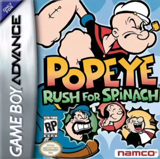 Image n° 1 - box : Popeye - Rush For Spinach