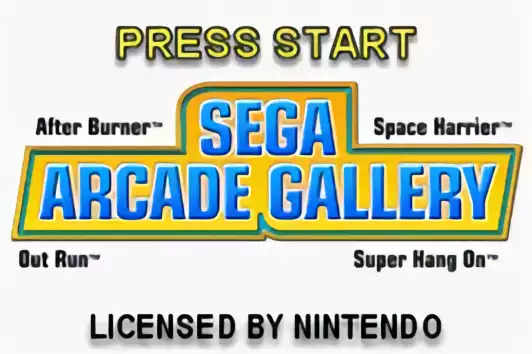 Image n° 5 - titles : Sega Arcade Gallery