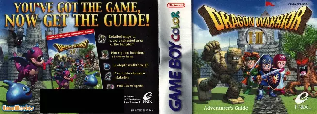 manual for Dragon Warrior 1 and 2