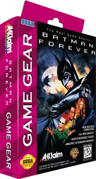 Batman Forever (1995) - Download ROM GameGear 