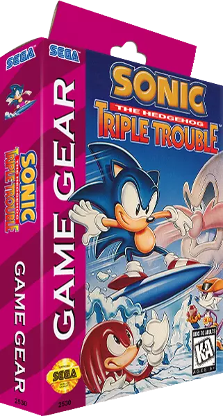 Sonic the Hedgehog: Triple Trouble (Game Gear) - online game