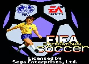 Image n° 6 - screenshots  : FIFA International Soccer