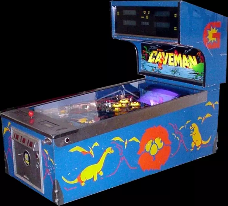 Image n° 1 - cabinets : Caveman (Pinball-Video Combo, set 1)