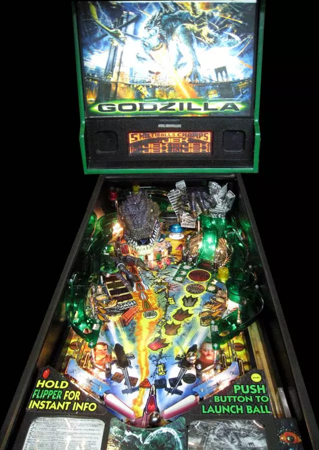 Image n° 1 - cabinets : Godzilla (Pinball)