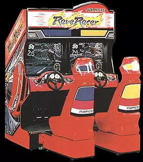 Image n° 1 - cabinets : Rave Racer (Rev. RV1, Japan)