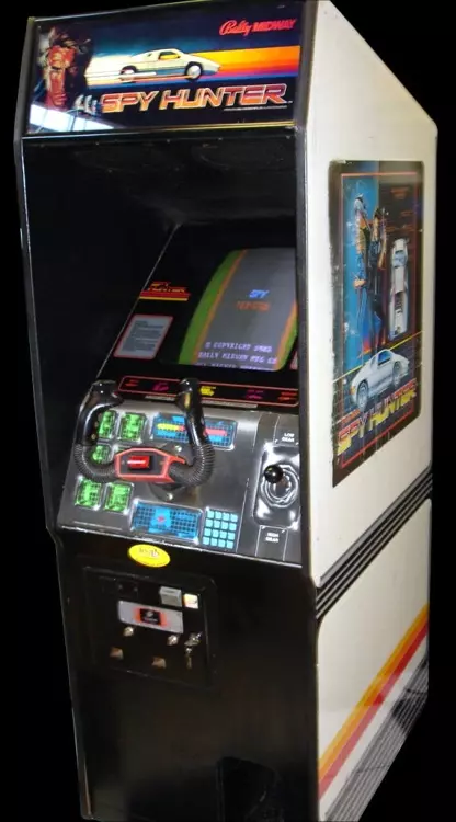 Image n° 1 - cabinets : Spy Hunter (Spain, Recreativos Franco S.A., Bally Midway license)