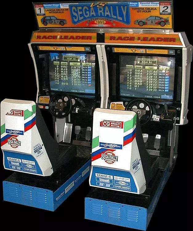 Image n° 1 - cabinets : Sega Rally Championship - DX (Revision A)