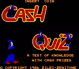 jeu Cash Quiz (Type B, Version 5)