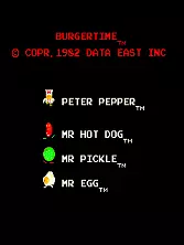 jeu Burger Time (DECO Cassette)