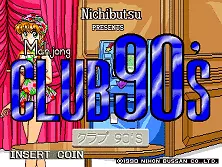 jeu Mahjong CLUB 90's (set 2) (Japan 900919)