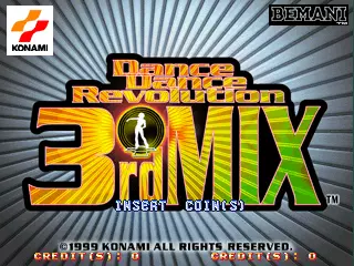 jeu Dance Dance Revolution 3rd Mix (GN887 VER. JAA)