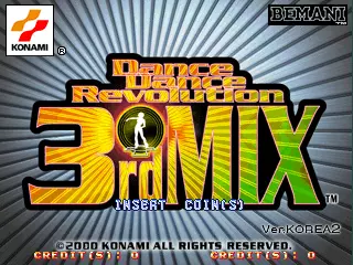 jeu Dance Dance Revolution 3rd Mix - Ver.Korea2 (GN887 VER. KBA)