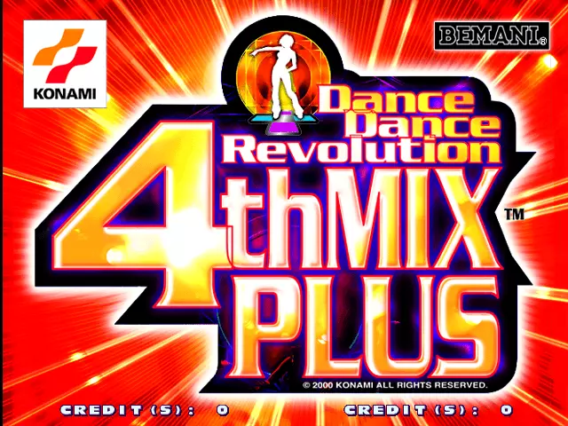 jeu Dance Dance Revolution 4th Mix Plus (G*A34 VER. JAA)