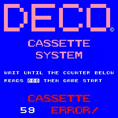 jeu DECO Cassette System