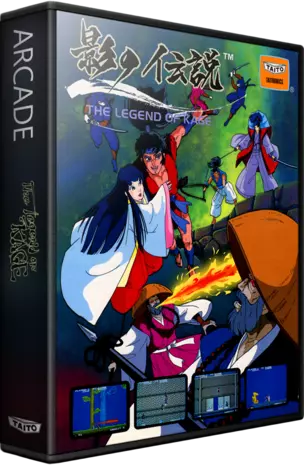 jeu The Legend of Kage (bootleg set 2)