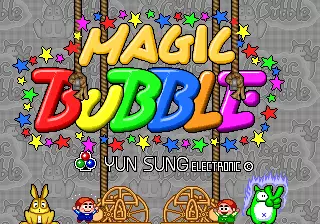 jeu Magic Bubble