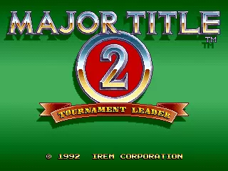 jeu Major Title 2 (World, set 2)