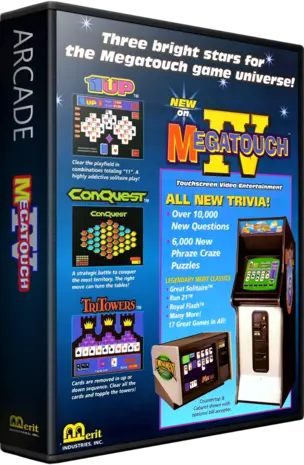 jeu Super Megatouch IV (9255-41-01 ROE, Standard version)