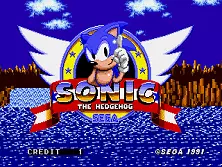 jeu Sonic The Hedgehog (Mega Play)