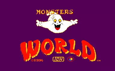 jeu Monsters World (bootleg of Super Pang)