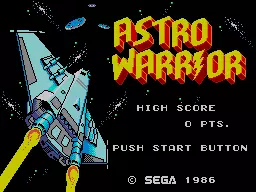 jeu Astro Warrior (Mega-Tech, SMS based)