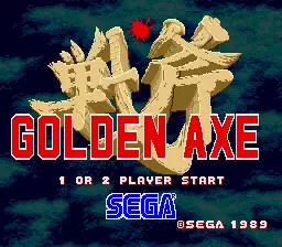 jeu Golden Axe (Mega-Tech)