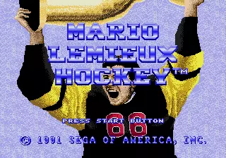 jeu Mario Lemieux Hockey (Mega-Tech)