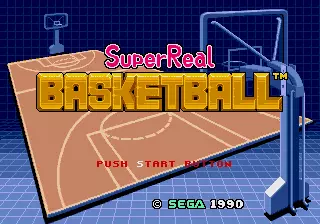 jeu Super Real Basketball (Mega-Tech)