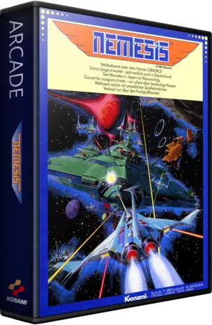 jeu Gradius (Japan, ROM version)