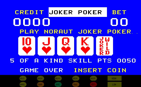 jeu Noraut Joker Poker (original)