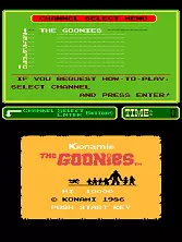 jeu The Goonies (PlayChoice-10)