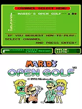 jeu Mario's Open Golf (PlayChoice-10)