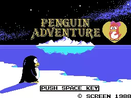 jeu Penguin Adventure (bootleg of MSX version)