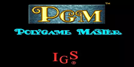 jeu PGM (Polygame Master) System BIOS