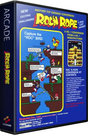 jeu Ropeman (bootleg of Roc'n Rope)