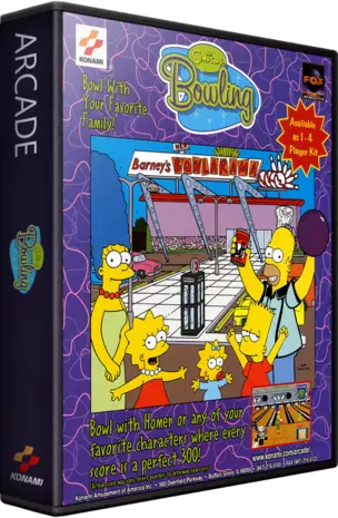 jeu Simpsons Bowling (GQ829 UAA) (CHD) (scsi:1:cdrom)