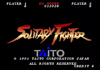 jeu Solitary Fighter (World)