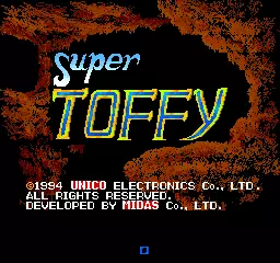 jeu Super Toffy (Unico license)